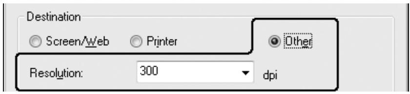 EPSON ACULASER MX20DNF - Sélection de la résolution de numérisation - 1
