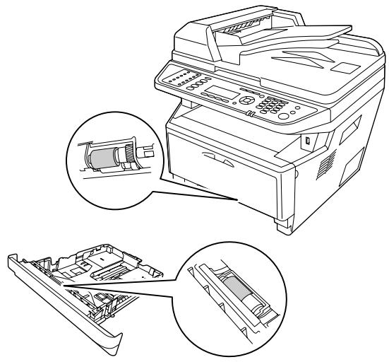 EPSON ACULASER MX20DNF - Nettoyage du rouleau du capteur - 3