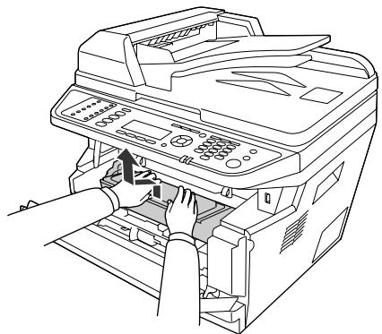 EPSON ACULASER MX20DNF - Bourrage papier à l'intérieur de l'imprimante - 2