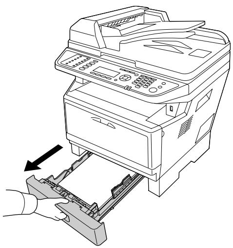 EPSON ACULASER MX20DNF - Bourrage papier au niveau de l'unité papier de 250 feuilles - 1