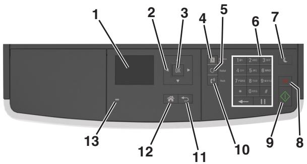 EPSON MX310 - Using the printer control panel - 1