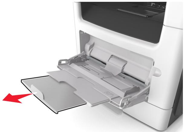 EPSON MX310 - Loading the multipurpose feeder - 3