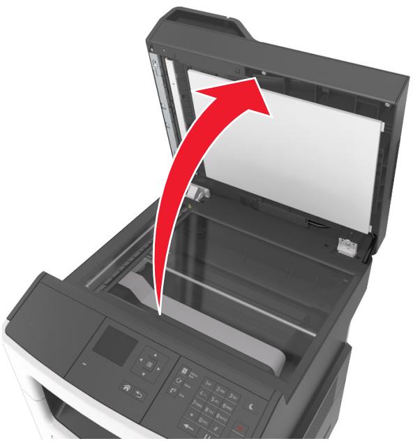 EPSON MX310 - Cleaning the scanner glass - 1