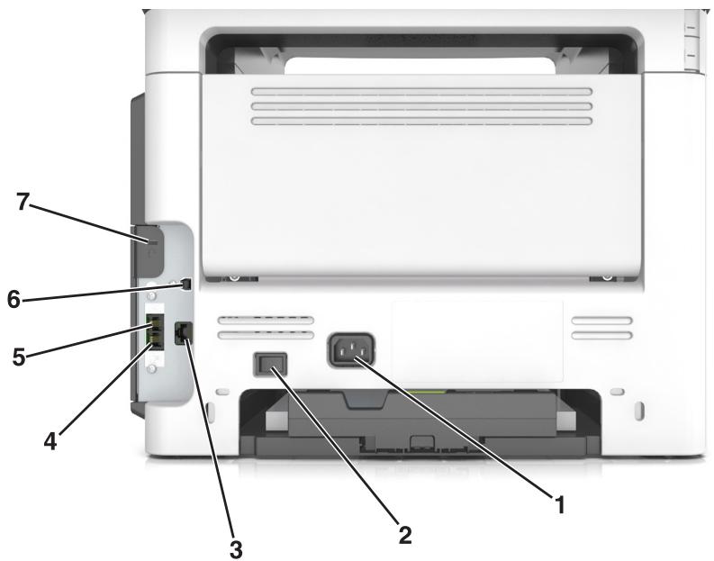 EPSON MX310 - Attaching cables - 2