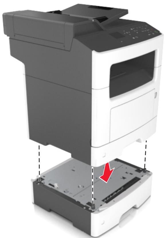 EPSON MX310 - Installing optional trays - 7