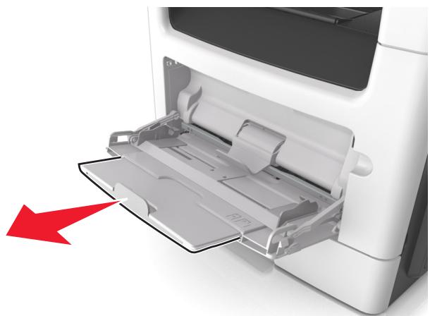 EPSON MX310 - Loading the multipurpose feeder - 2