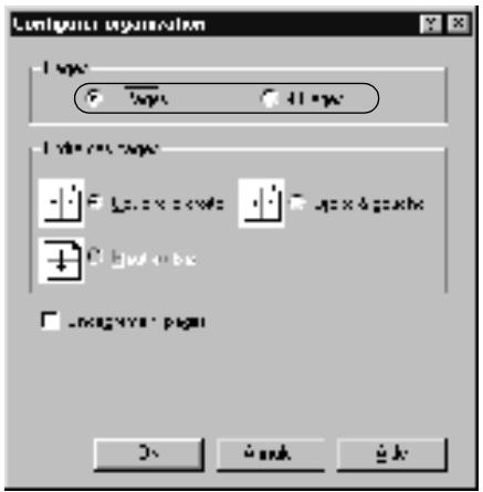 EPSON ACULASER C900 - Modification de l'organisation d'une impression - 2