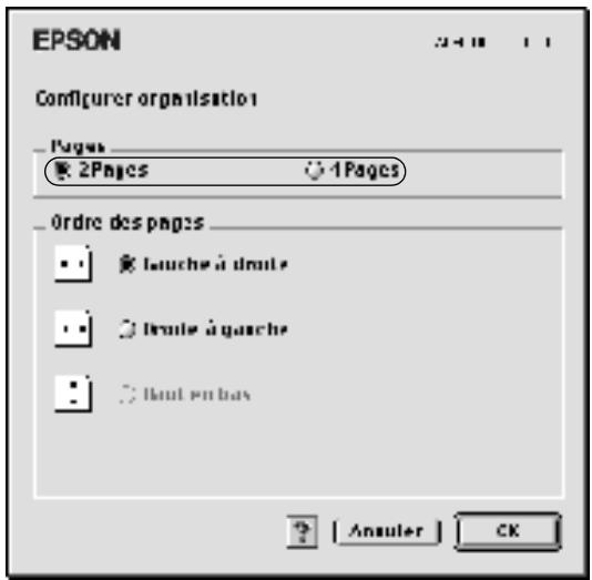 EPSON ACULASER C900 - Modification de l'organisation d'une impression - 2