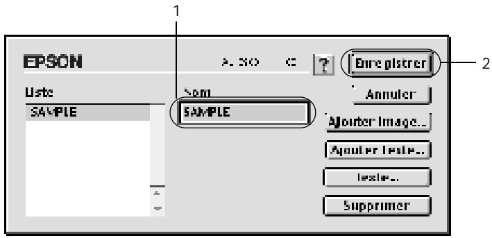 EPSON ACULASER C900 - Création d'un filigrane - 4
