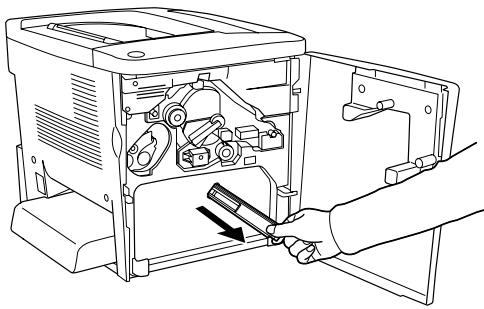 EPSON ACULASER C900 - Nettoyage du filtré de tête d'impression - 2