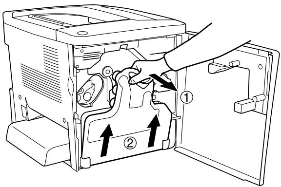 EPSON ACULASER C900 - Nettoyage du filtré de tête d'impression - 1