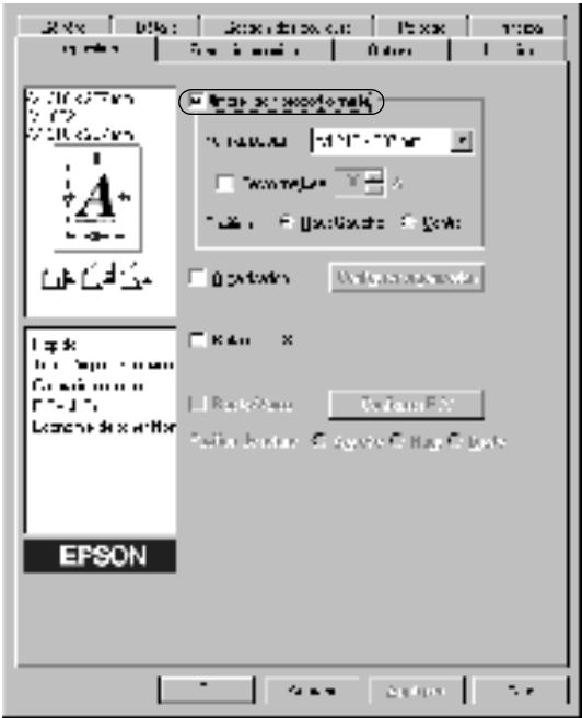 EPSON ACULASER C900 - Pour redimensionner automatiquement les pages en fonction du format du papier : - 1