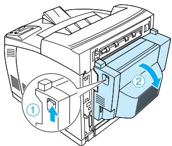 EPSON ACULASER M4000N - Bourrage papier a (capot a) - 12