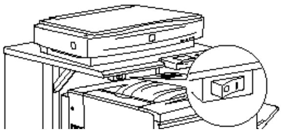 EPSON COLOR COPY STATION 8200 - Mise sous tension - 2