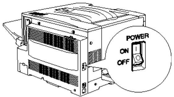 EPSON COLOR COPY STATION 8200 - Mise sous tension - 1