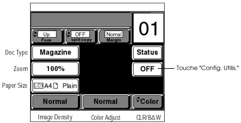 EPSON COLOR COPY STATION 8200 - Réutilisation des paramètres utilisateur - 1