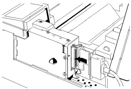 EPSON EPL-3000 - Connexion de l'imprimante à l'ordinateur - 2