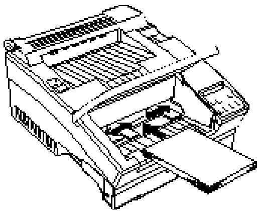 EPSON EPL-5000 - Loading paper - 1