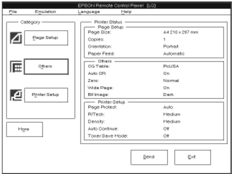 EPSON EPL-5000 - LQ mode window - 1