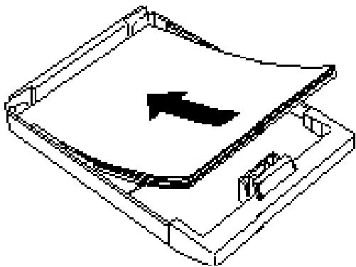 EPSON EPL-5600 - Chargement du papier dans le bac optionnel - 3