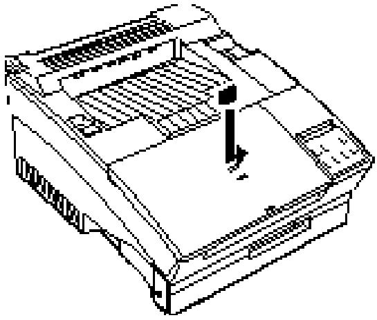 EPSON EPL-5600 - Chargement du papier dans le bac d'alimentation automatique - 2