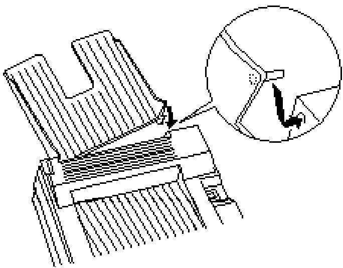 EPSON EPL-5600 - Utilisation du bac de sortie directe optionnel - 1