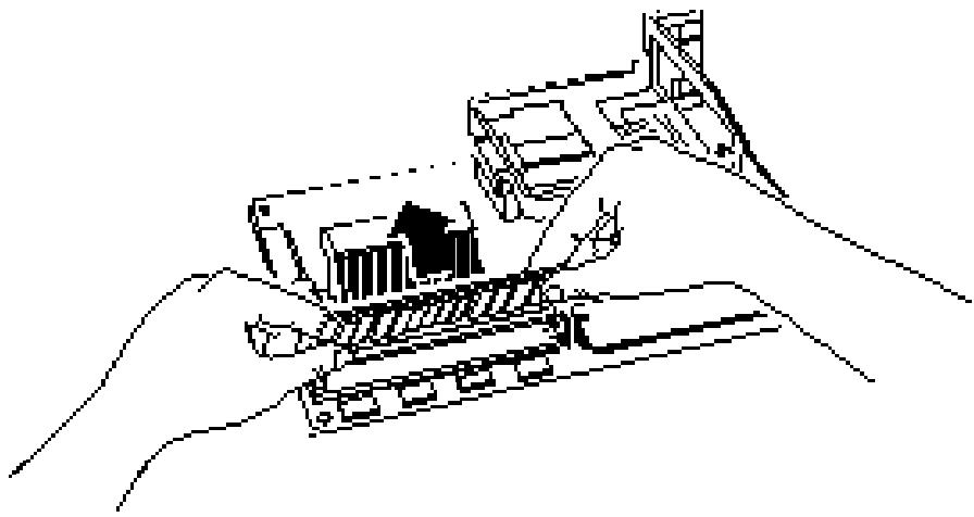 EPSON EPL-5600 - Installation du module mémoire - 3