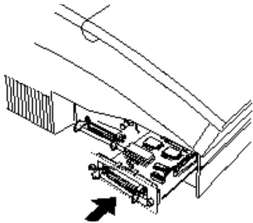 EPSON EPL-5600 - Installation d'une carte d'interface - 2