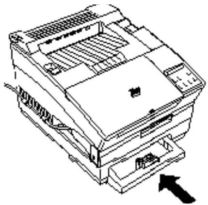 EPSON EPL-5600 - Chargement du papier dans le bac optionnel - 4