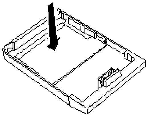 EPSON EPL-5600 - Chargement du papier dans le bac optionnel - 2