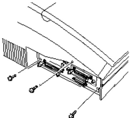 EPSON EPL-5600 - Retrait de la carte contrôleur - 2