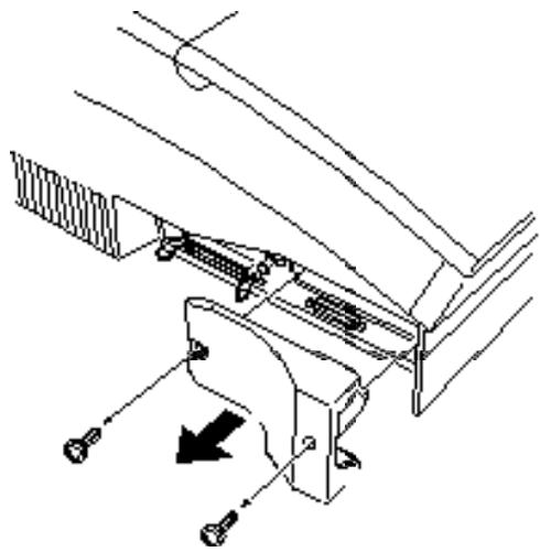EPSON EPL-5600 - Installation d'une carte d'interface - 1