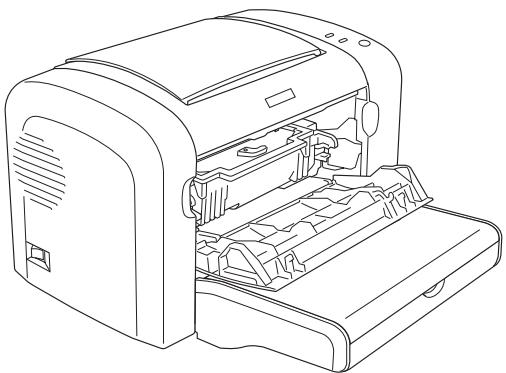 EPSON EPL-6200L - Nettoyage de l'intérieur de l'imprimante - 2
