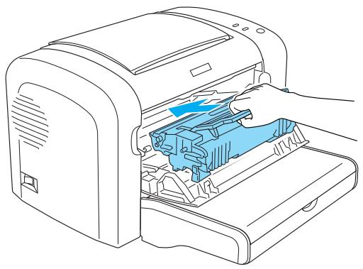 EPSON EPL-6200L - Nettoyage des rouleaux du chemin papier - 3