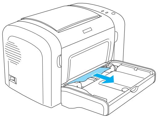 EPSON EPL-6200L - Bourrage papier — Bac BM (EPL-6200 uniquement) - 4