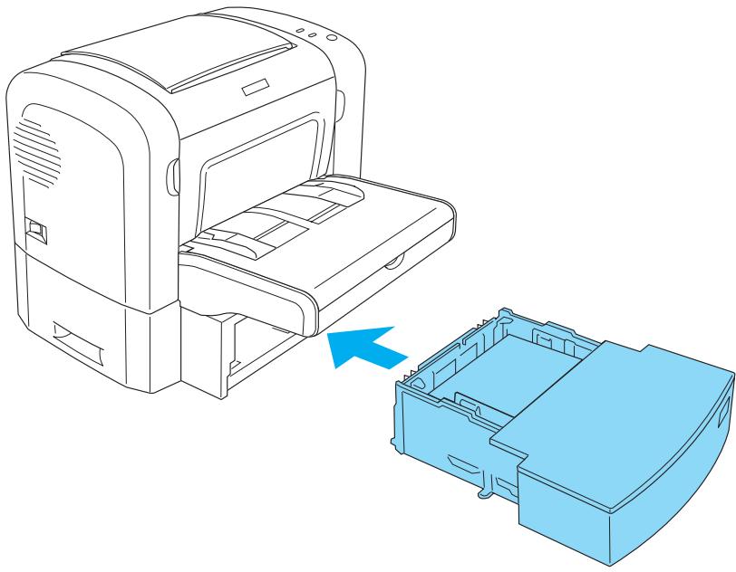 EPSON EPL-6200L - Unité papier A4 inférieure de 500 feuilles (EPL-6200 uniquement) - 7