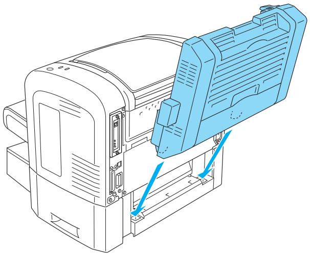 EPSON EPL-6200L - Installation de l'unité recto verso - 5