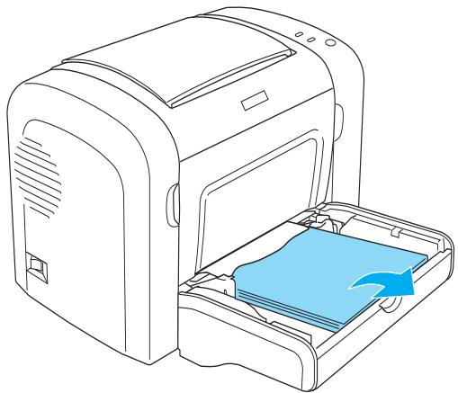 EPSON EPL-6200L - Bourrage papier — Fente d'alimentation manuelle (EPL-6200 uniquement) - 2