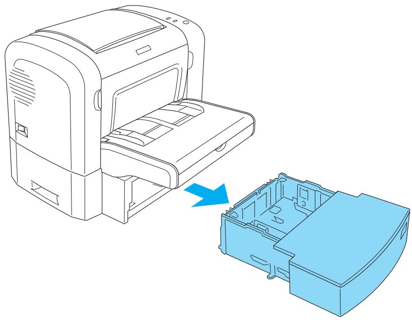 EPSON EPL-6200L - Unité papier A4 inférieure de 500 feuilles (EPL-6200 uniquement) - 1