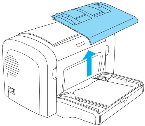 EPSON EPL-6200L - Bourrage papier — Fente d'alimentation manuelle (EPL-6200 uniquement) - 1