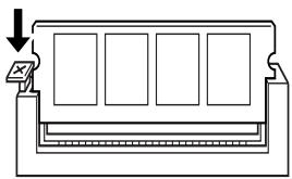 EPSON EPL-N2700 - Retrait du module ROM - 1