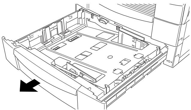 EPSON EPL-N2700 - Chargement du papier dans la cassette inférieure - 1