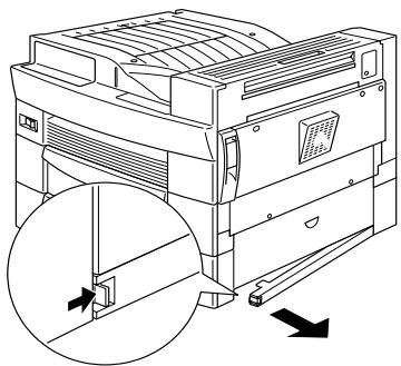 EPSON EPL-N2700 - Installation de la cassette inférieure 500 feuilles - 2