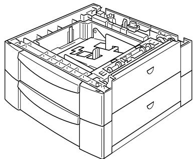 EPSON EPL-N2700 - Installation de la cassette inférieure 500 feuilles - 1