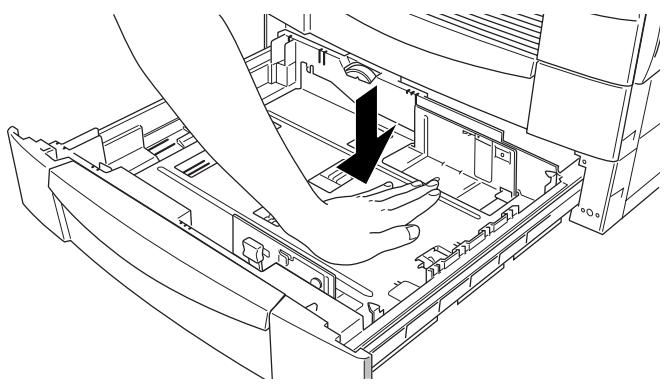 EPSON EPL-N2700 - Chargement du papier dans la cassette inférieure - 2
