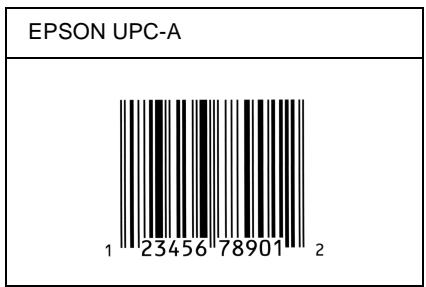 EPSON EPL-N2700 - EPSON UPC-A - 1