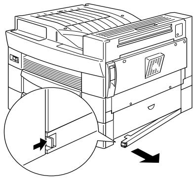 EPSON EPL-N2700 - Installation de l'unité de papier à grande capacité - 3