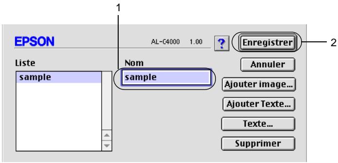 EPSON ACULASER C8600 - Création d'un filigrane - 4
