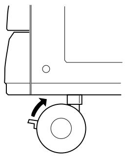 EPSON ACULASER C8600 - Déplacement de l'imprimante avec un bac inférieur en option - 1
