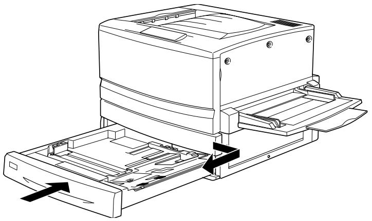 EPSON ACULASER C8600 - Installation de l'unité recto verso - 3